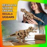 Testa e mascelle del T-Rex Ugears, dettaglio
