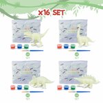 Dinosauri da dipingere BONNYCO con colori e pennello