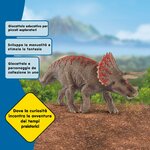 Triceratopo Schleich 15000, dettaglio della testa