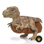 Baby T-Rex Real FX Wow Stuff sul guanto da ranger
