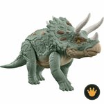 Triceratopo Predatori Giganti Mattel HTK79 con collare e corna