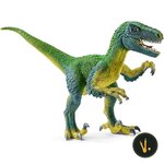 Velociraptor Schleich 14585 con piumaggio verde e giallo