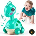 Dinosauro interattivo CubicFun con luci per bambini piccoli