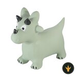 Dinosauro gonfiabile saltellante Kindsgut verde