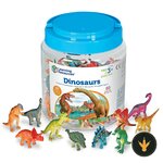 Barattolo Learning Resources con 60 dinosauri per contare
