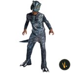 Costume Velociraptor Rubie's Jurassic World per bambino con maschera e tuta stampata