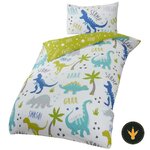 Parure letto dinosauri Rapport Roarsome sul letto singolo