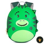 Zainetto boppi Tiny Trekker a forma di dinosauro verde