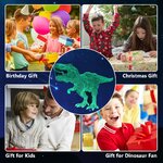 Lampada dinosauro 3D CENOVE, altra vista