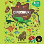 Copertina dell'album Dinosauri 400 stickers, Dami Editore