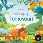 Copertina del libro Usborne Primi pop-up I dinosauri