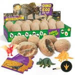 Kit Dr. Daz con 12 uova di dinosauro da scavare