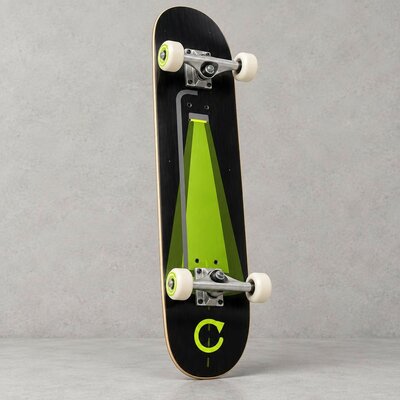 Skate complet Lampadaire monté : trucks alu et roues craie