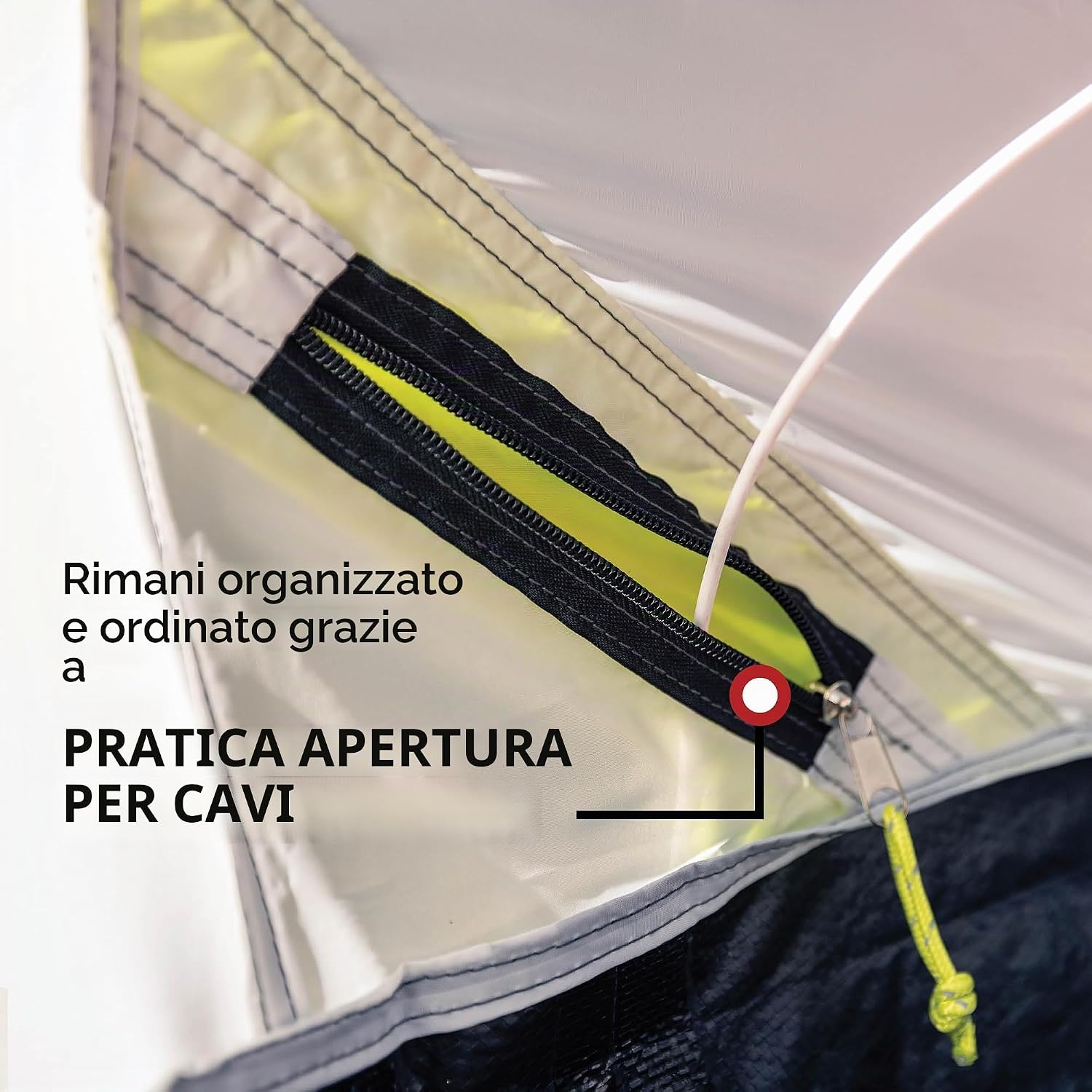 Tenda Coleman Darwin 2, dettaglio
