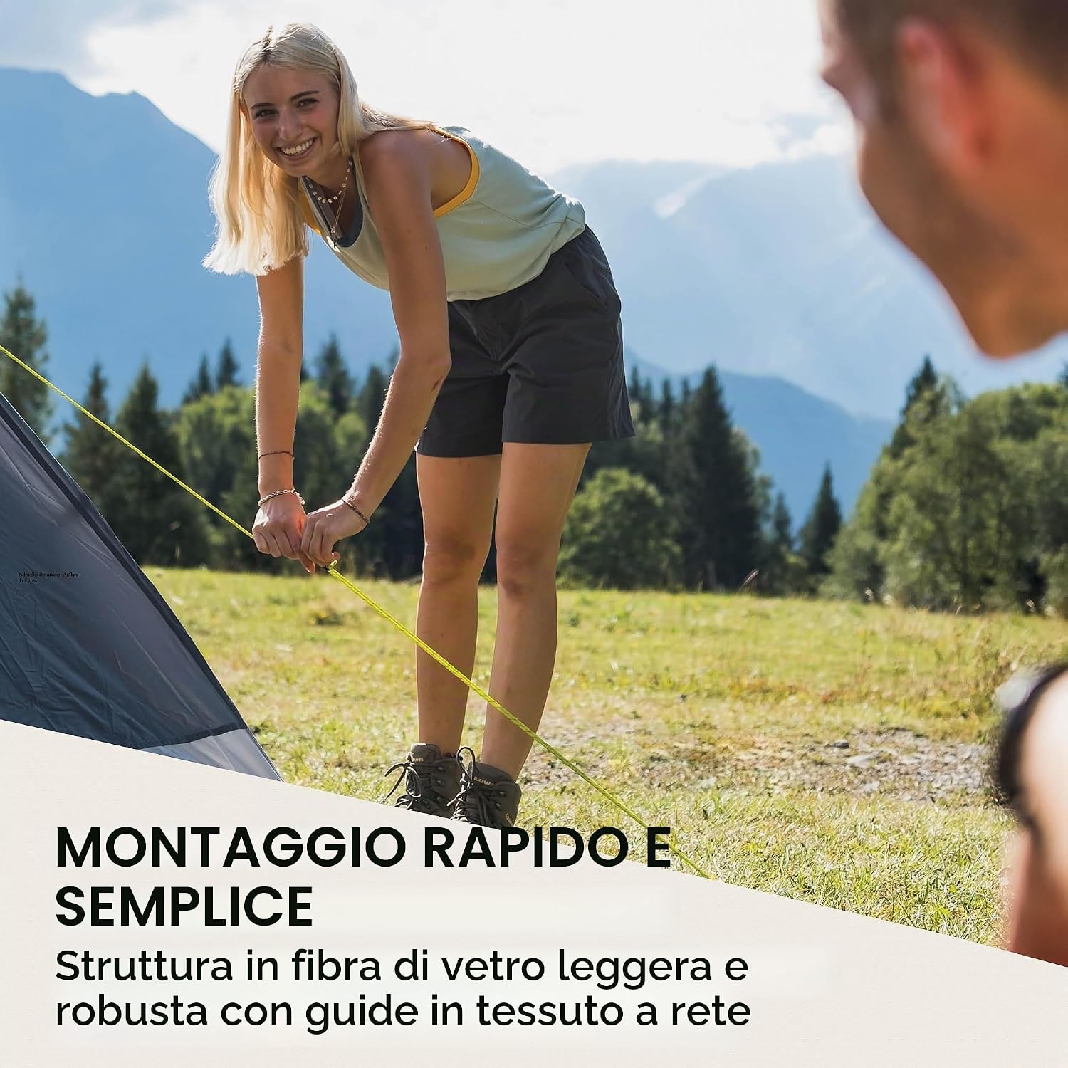 Tenda Coleman Darwin 2, ulteriore dettaglio