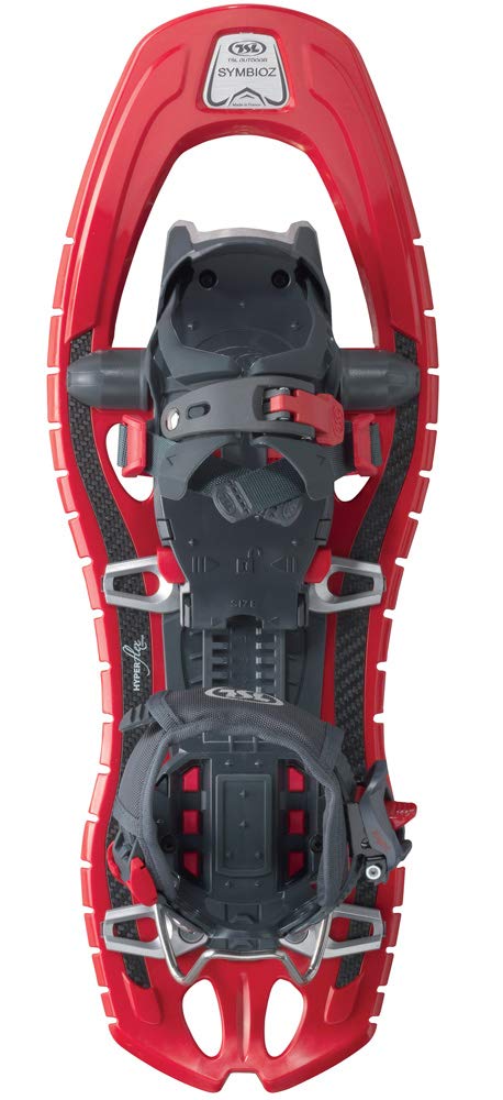 Ciaspole TSL Symbioz Elite rosse con attacco regolabile