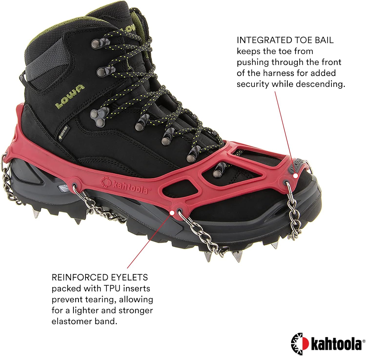 Ramponcini Kahtoola Microspikes, terza vista del prodotto