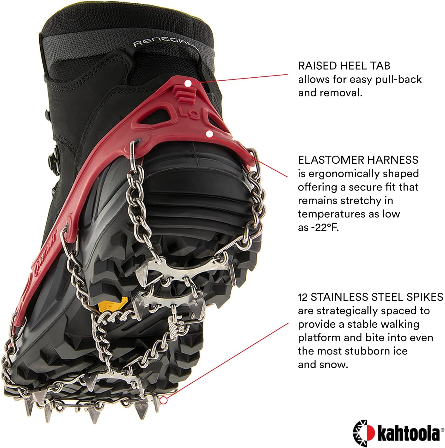 Ramponcini Kahtoola Microspikes, quarta vista del prodotto