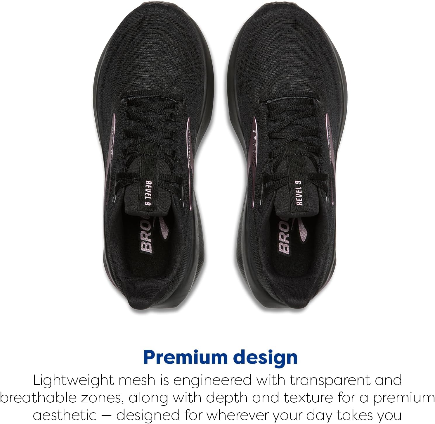 Scarpa running donna Brooks Revel 9, quarta vista
