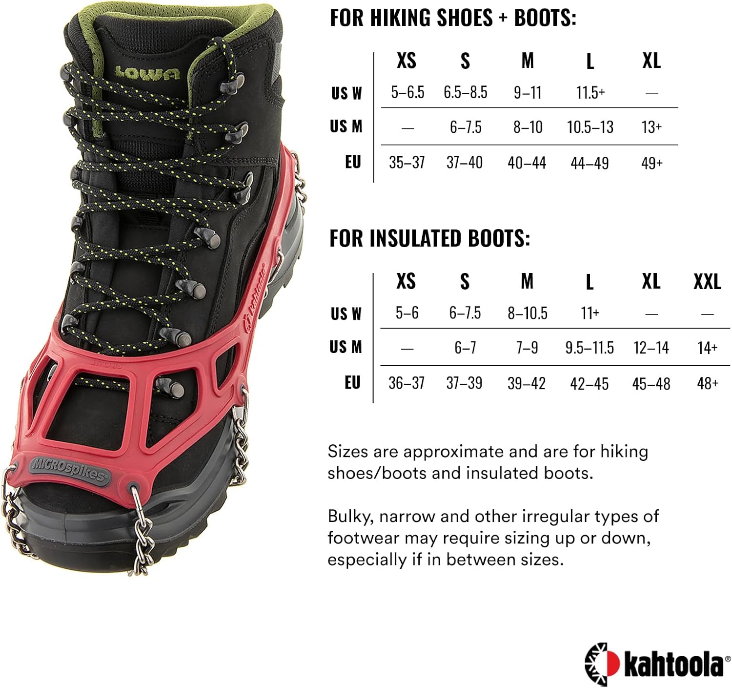 Ramponcini Kahtoola Microspikes, quinta vista del prodotto