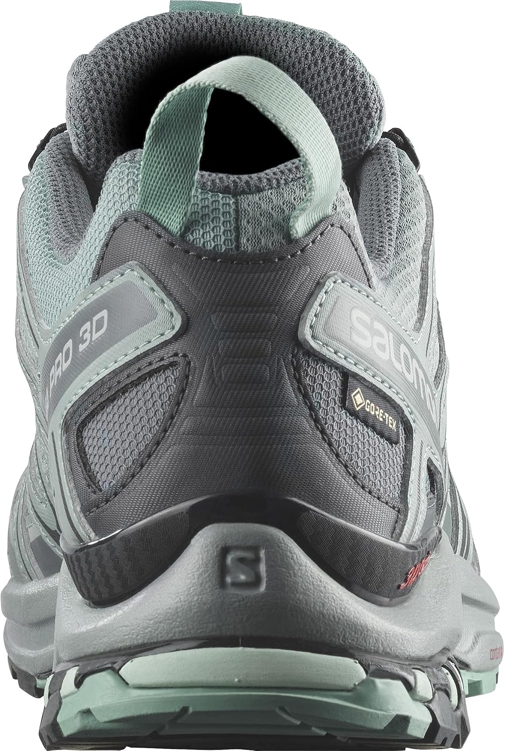 Tallone della Salomon XA Pro 3D Gore-Tex visto da dietro