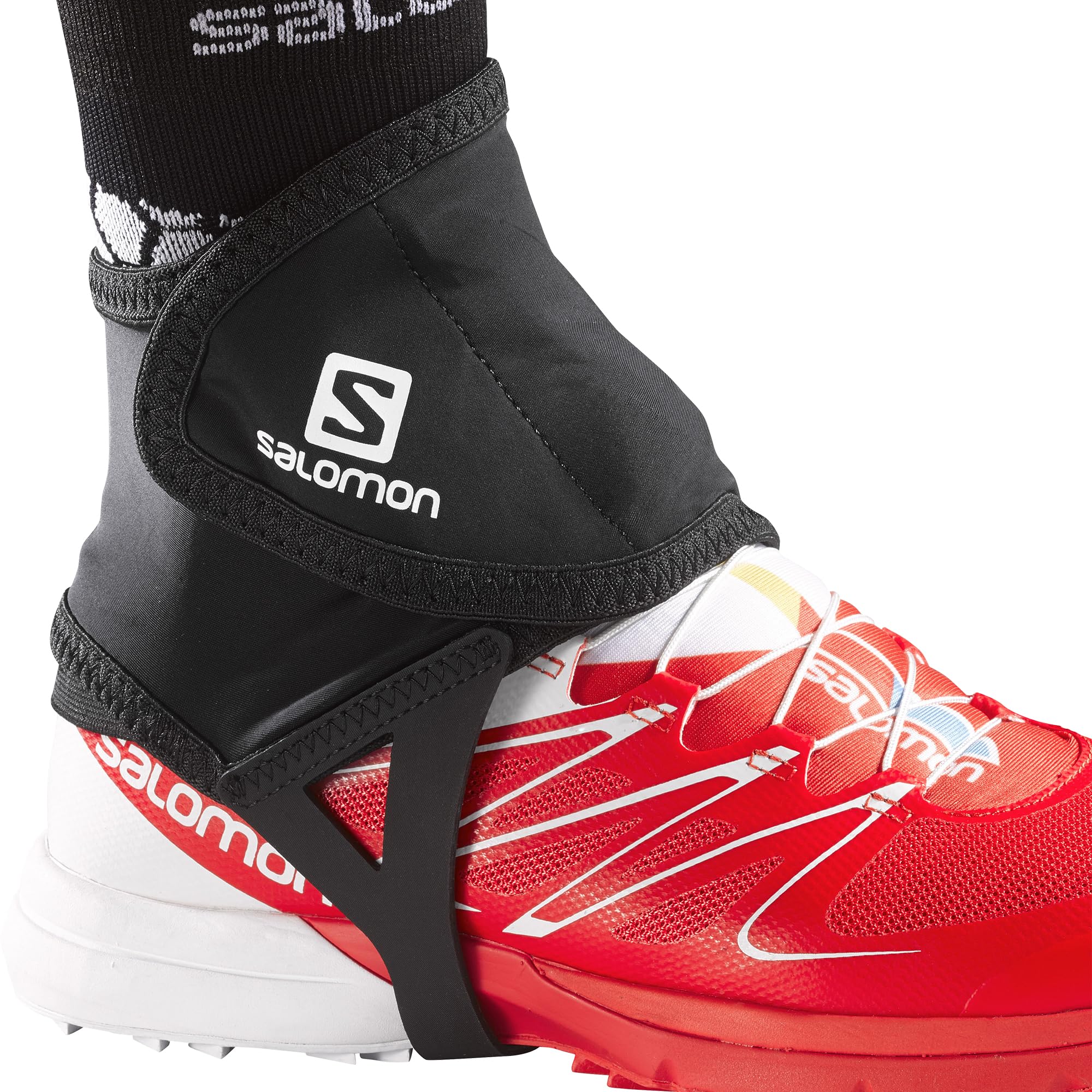 Ghette da trail running Salomon Trail Gaiters Low nere