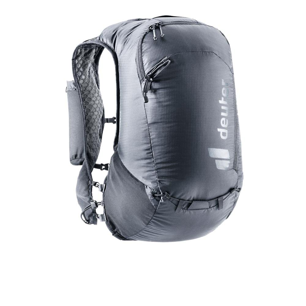 Zaino trail running Deuter Ascender 13 nero visto di tre quarti