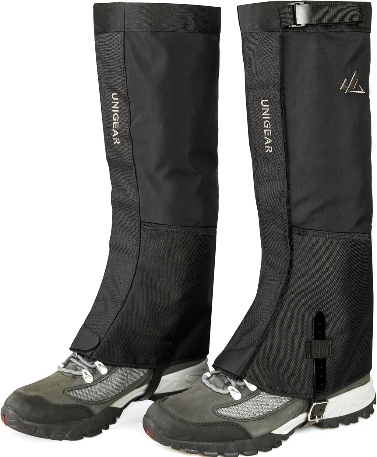 Ghette da trekking Unigear nere impermeabili