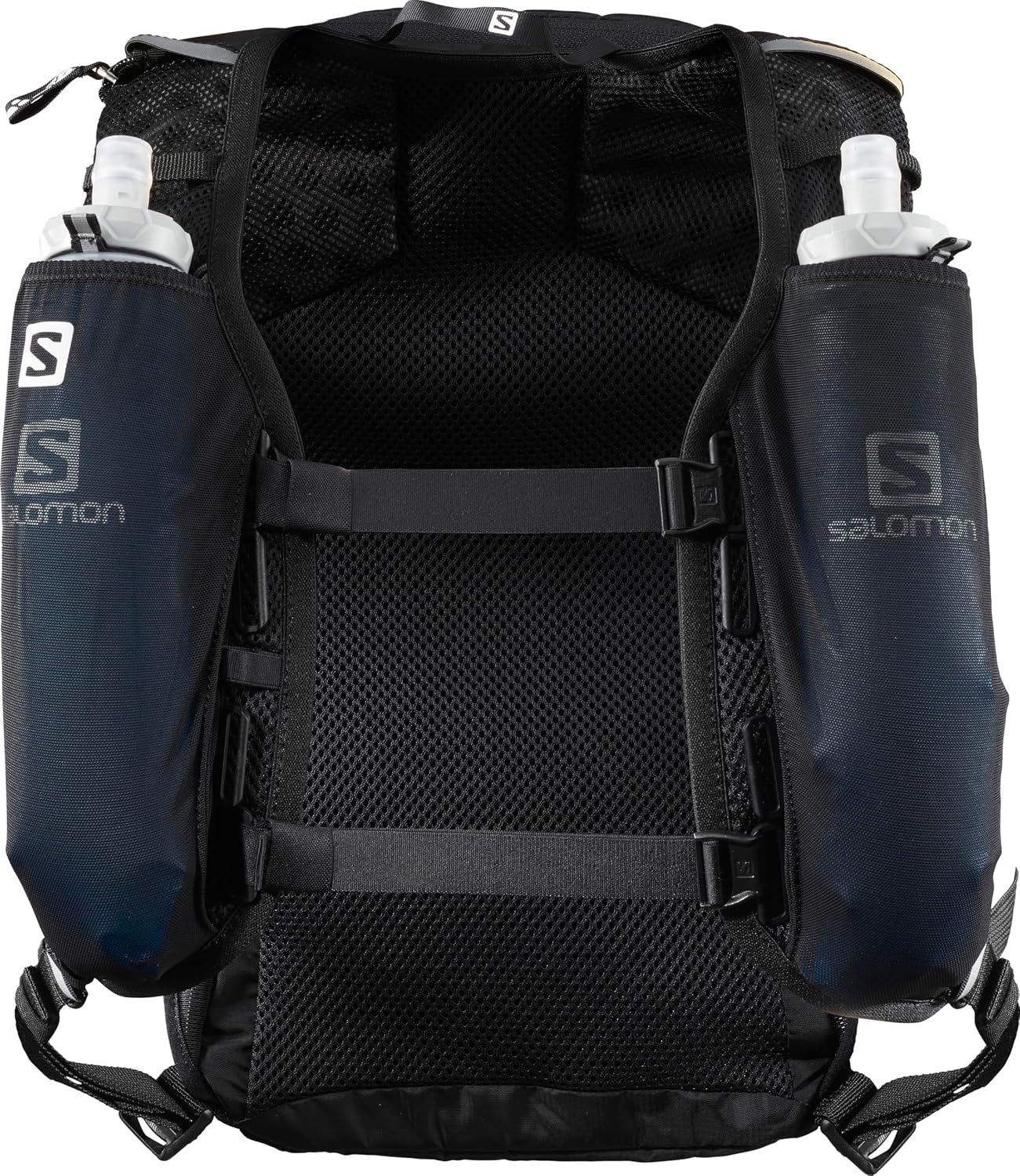 Spallacci dello zaino Salomon Agile 6 con due borracce flessibili