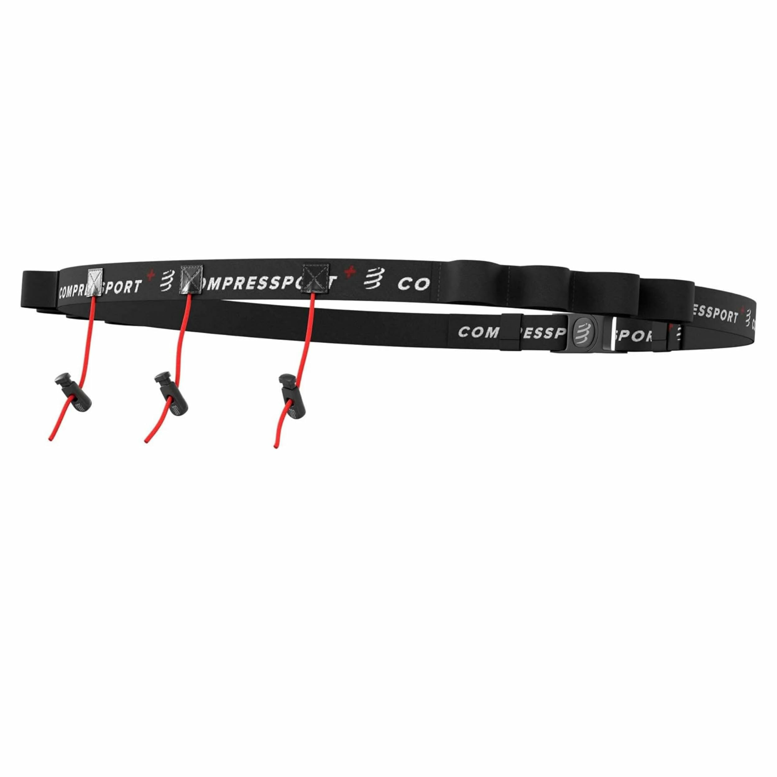 Cintura portapettorale Compressport Race Belt nera