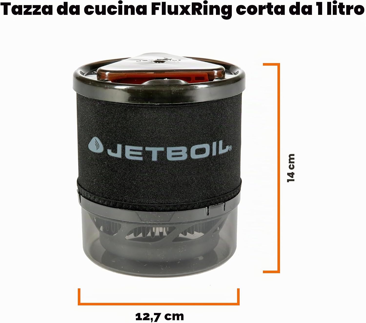 Fornello Jetboil MiniMo, dettaglio