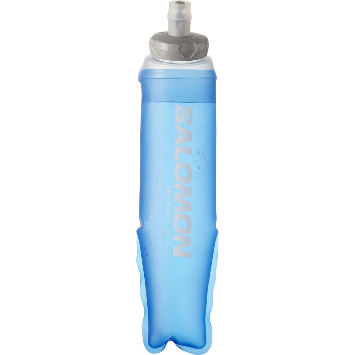 Soft flask Salomon da 500 ml trasparente blu