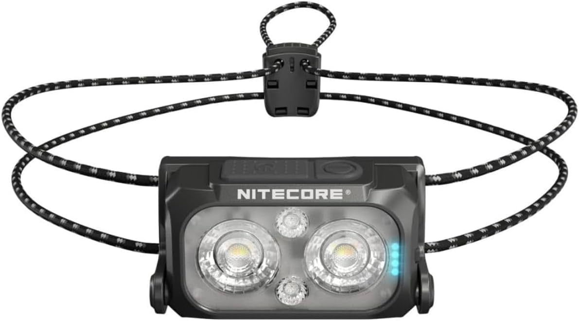 Lampada frontale ricaricabile Nitecore NU25 MCT UL nera