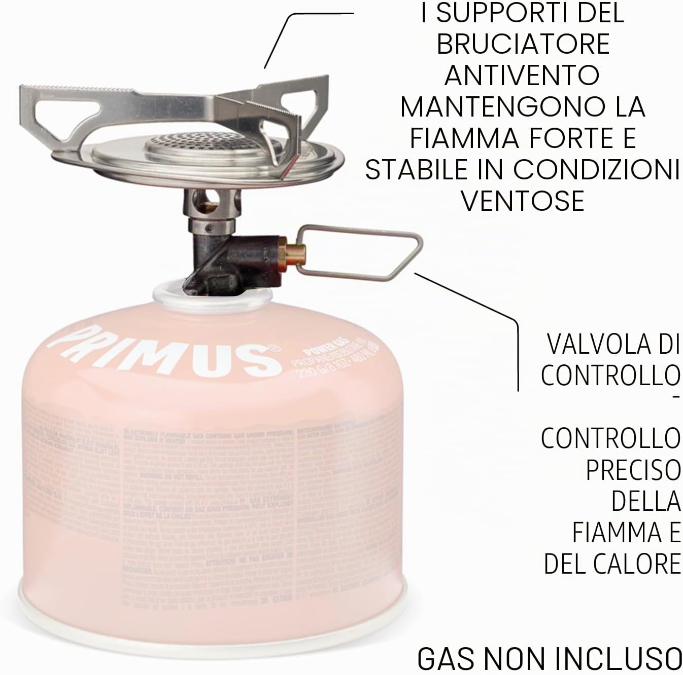 Fornello Primus Essential Trail, altra vista