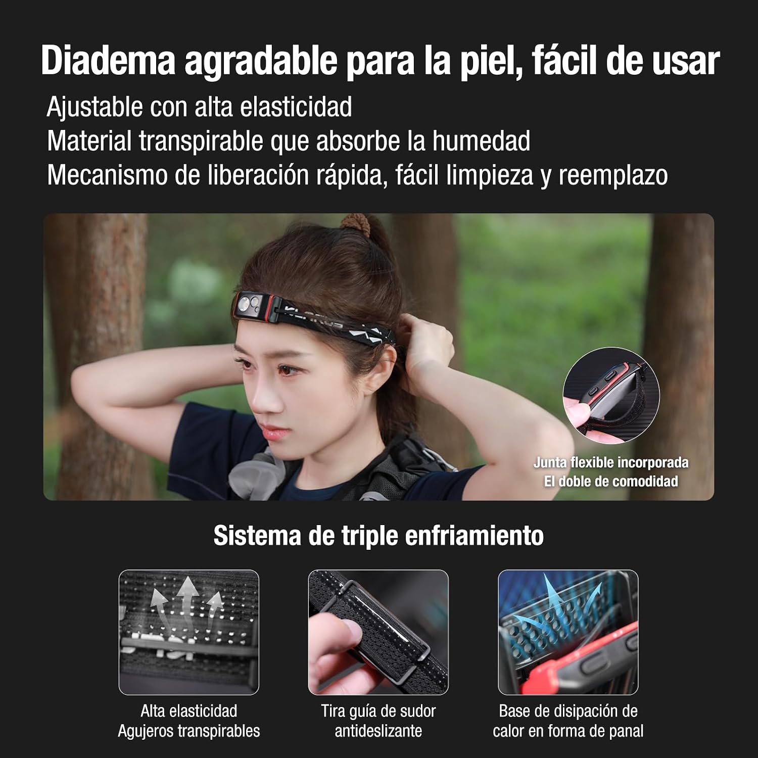 Klarus HM5, quarta vista del prodotto