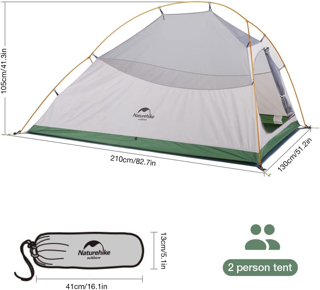 Tenda Naturehike Cloud Up 2, seconda vista del prodotto