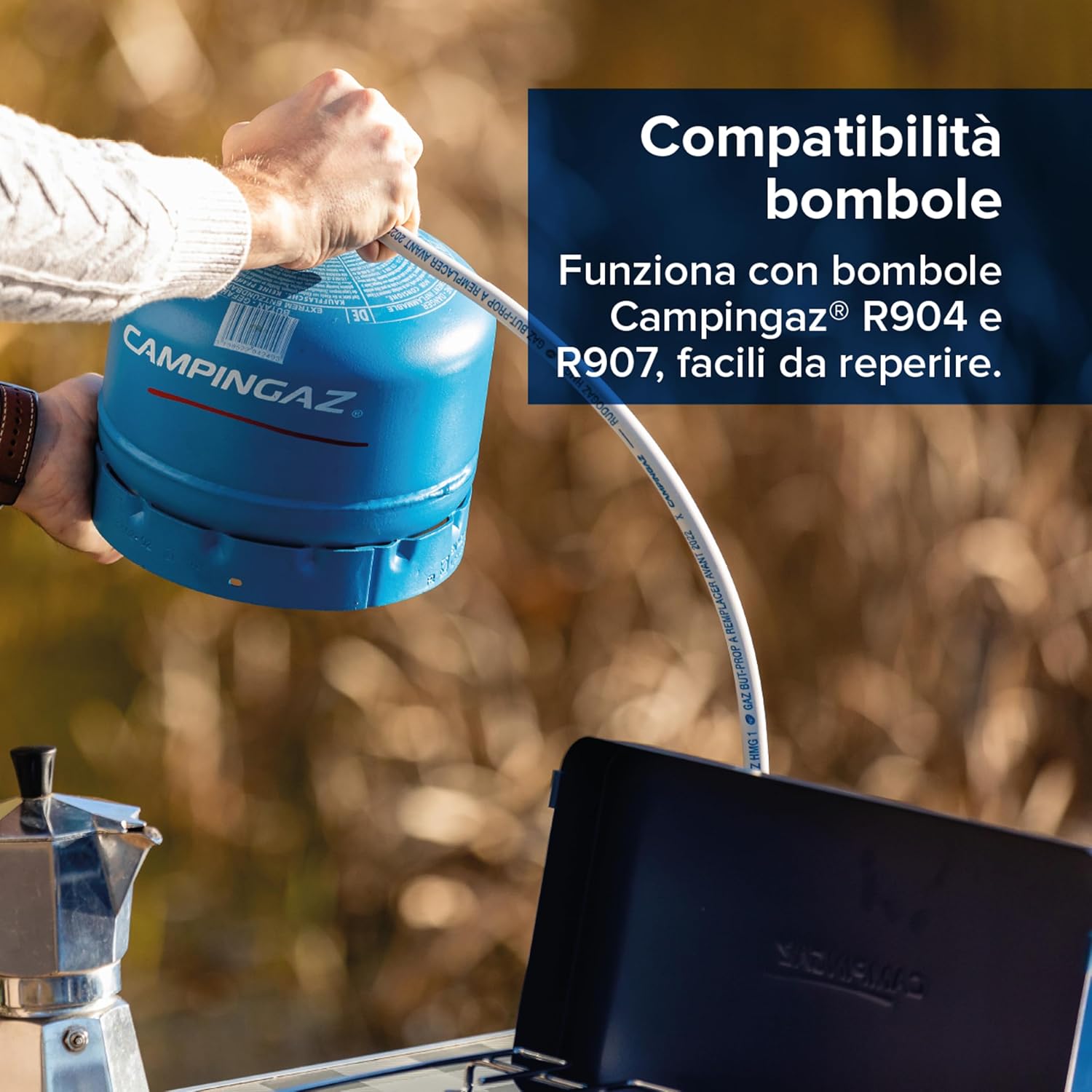 Fornello Campingaz Base Camp Lid, ulteriore dettaglio