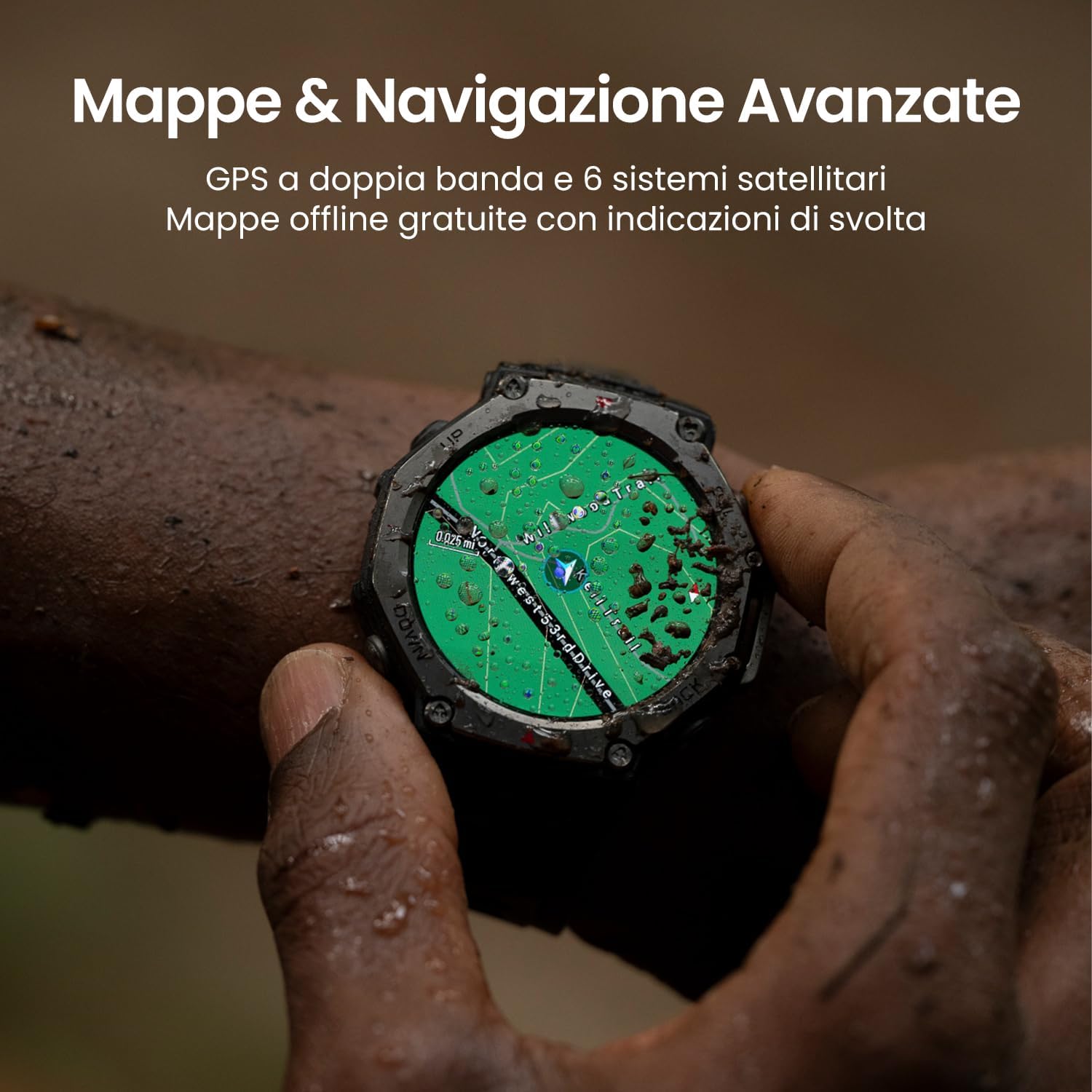 Dettaglio dellorologio Amazfit T-Rex 3