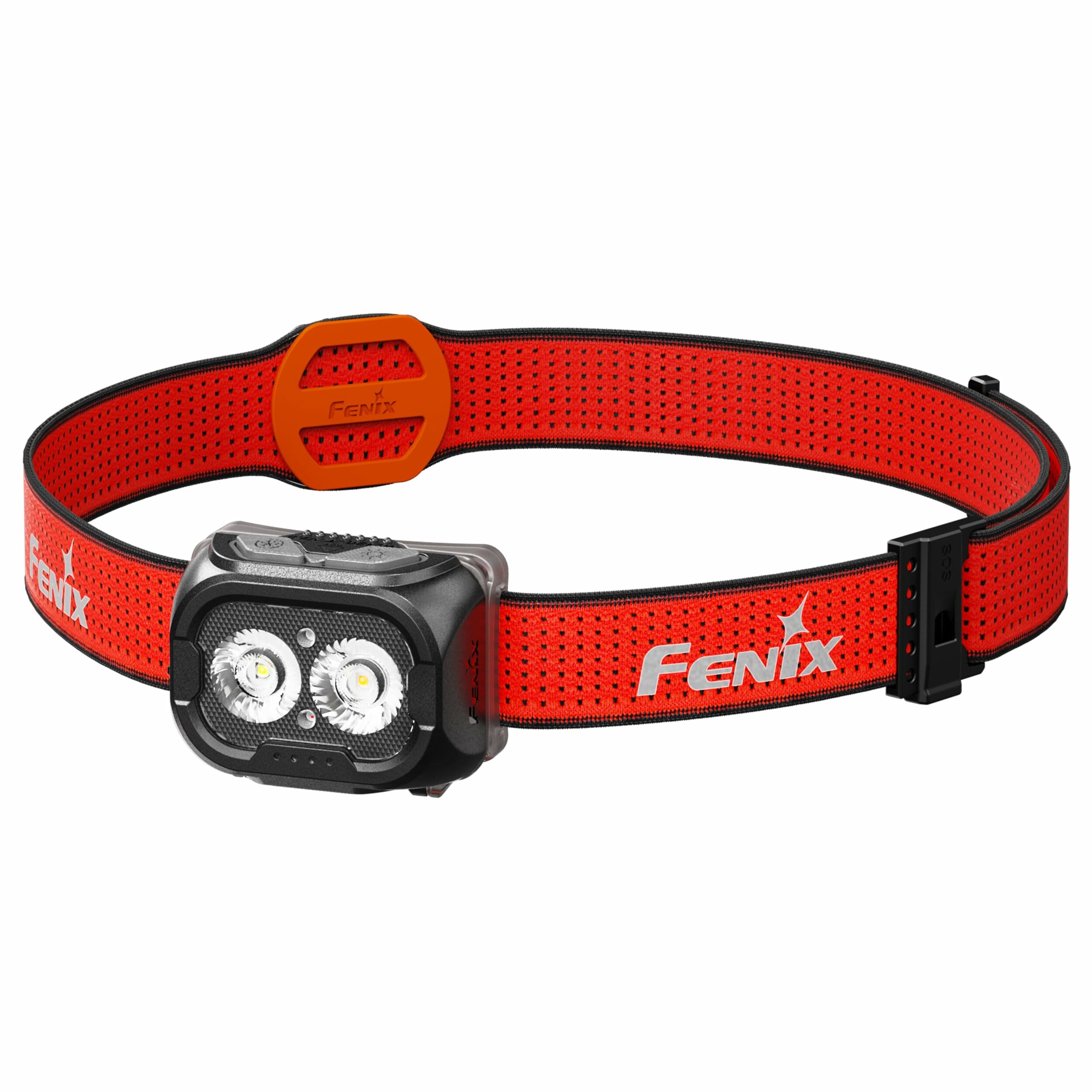 Lampada frontale da trail running Fenix HL18R-T V2.0 nera