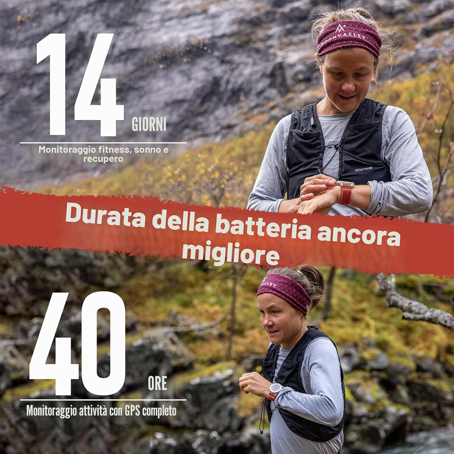 COROS Apex 2, vista aggiuntiva