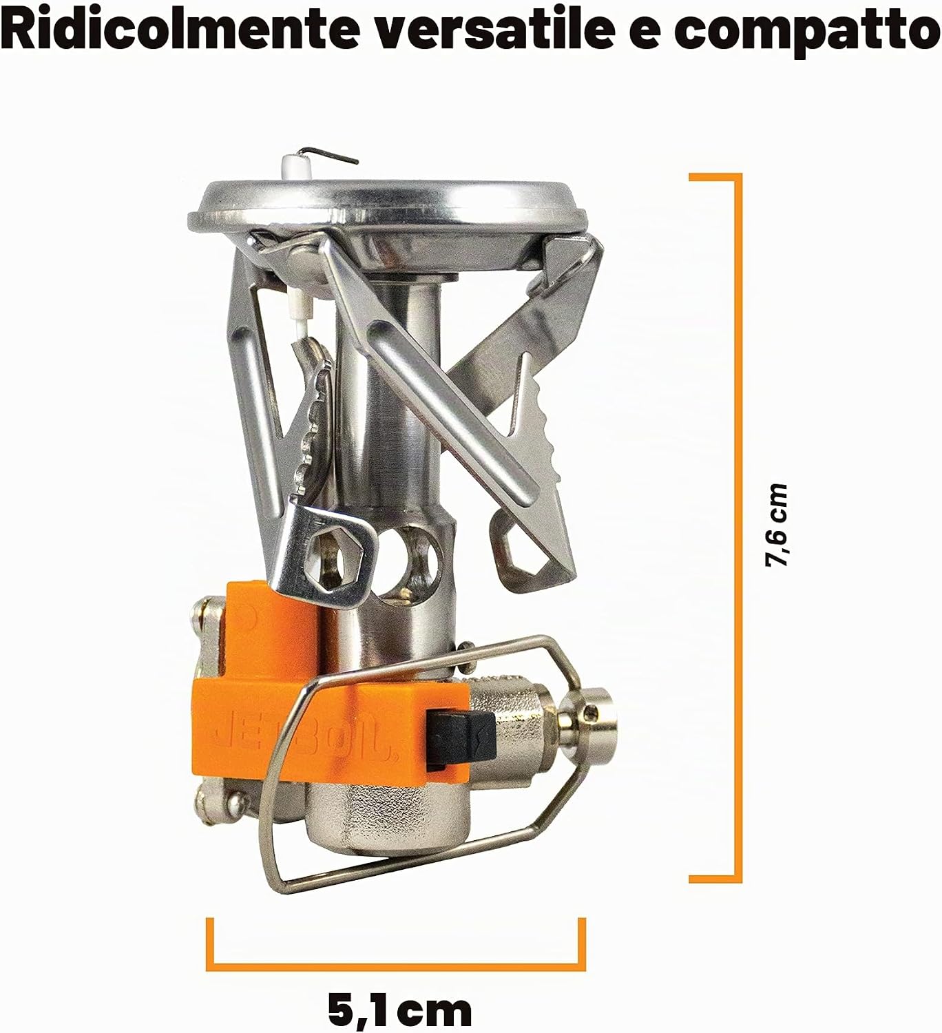 Fornello Jetboil MightyMo, esempio di utilizzo