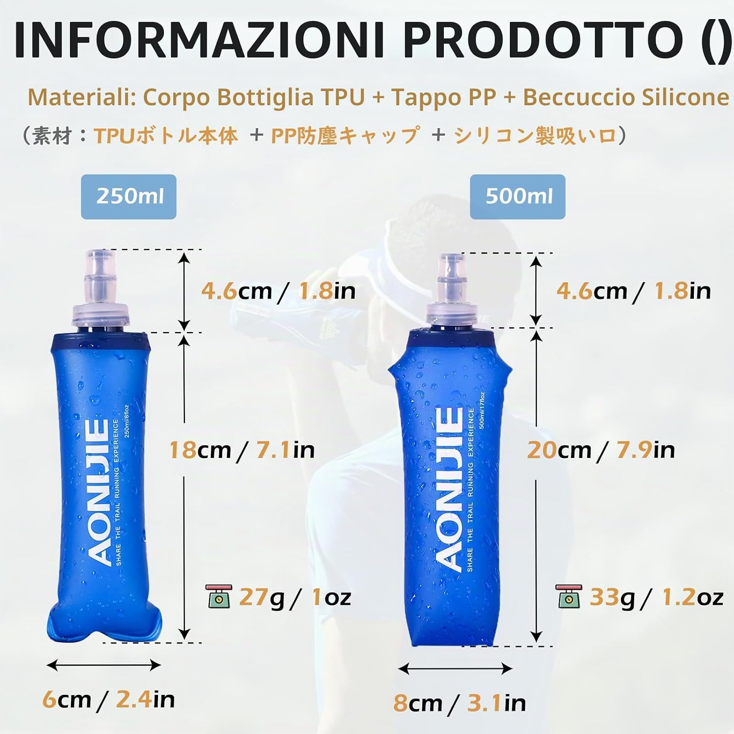 Soft flask TRIWONDER, seconda immagine del prodotto