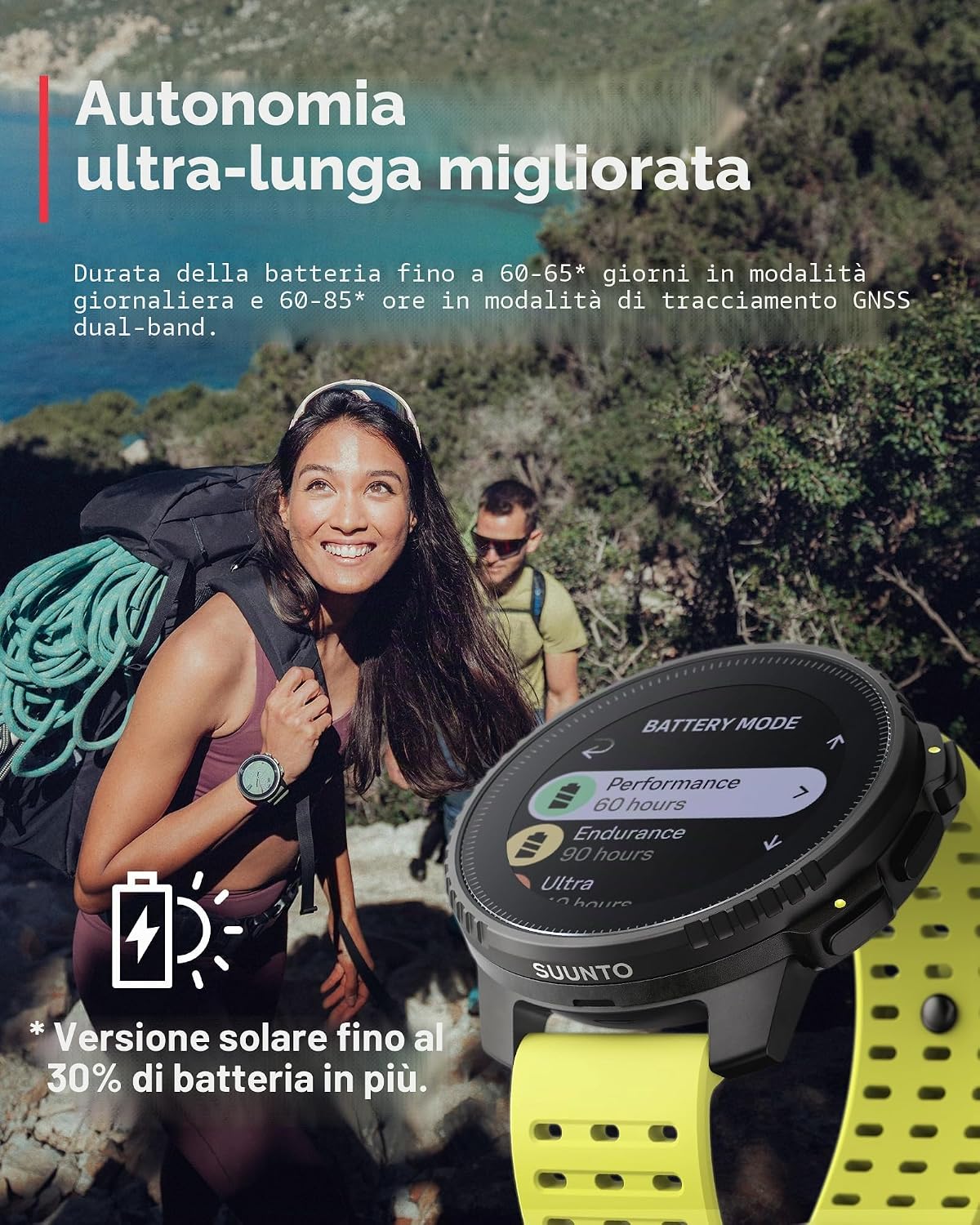 Dettaglio dellorologio Suunto Vertical