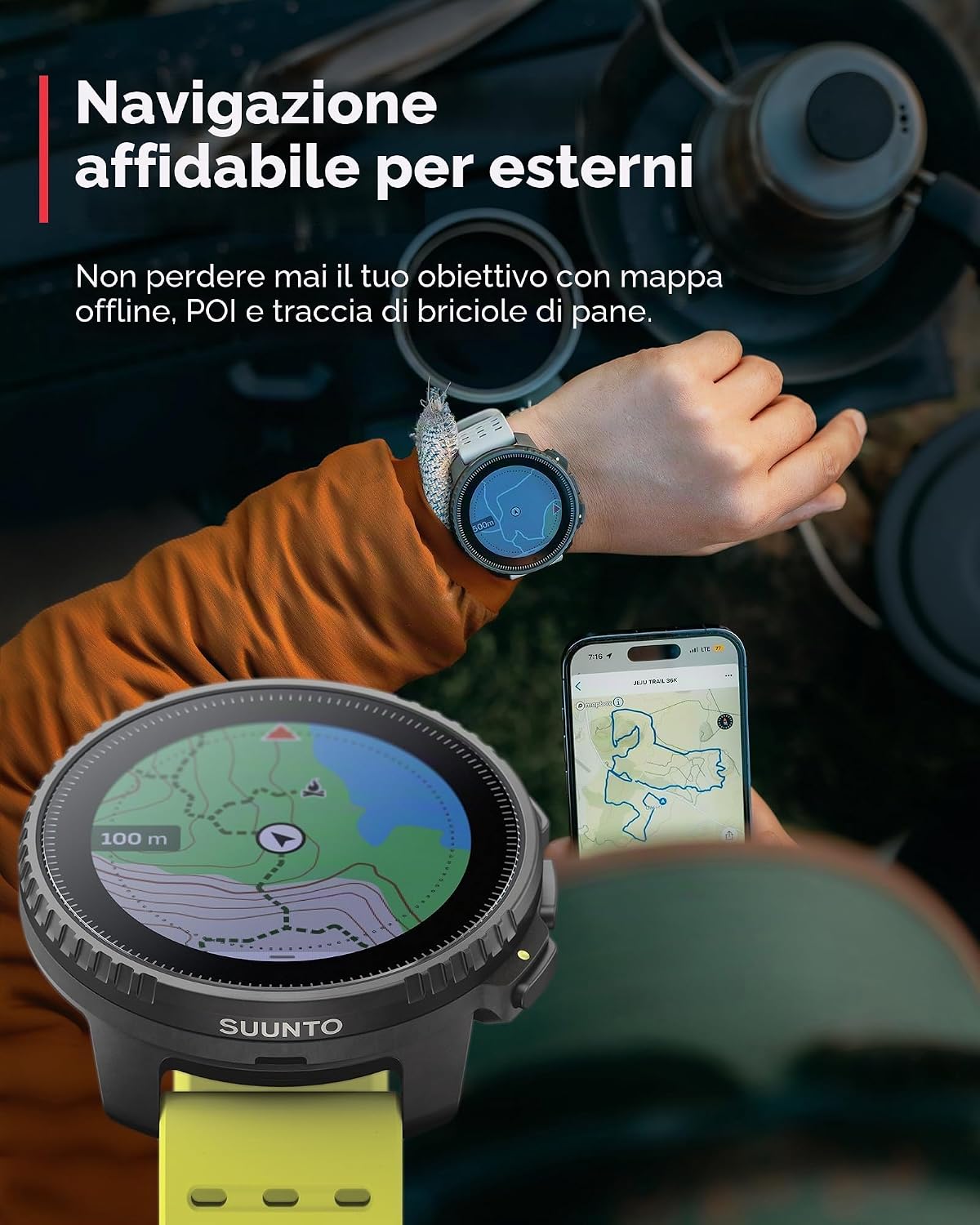 Suunto Vertical, vista aggiuntiva