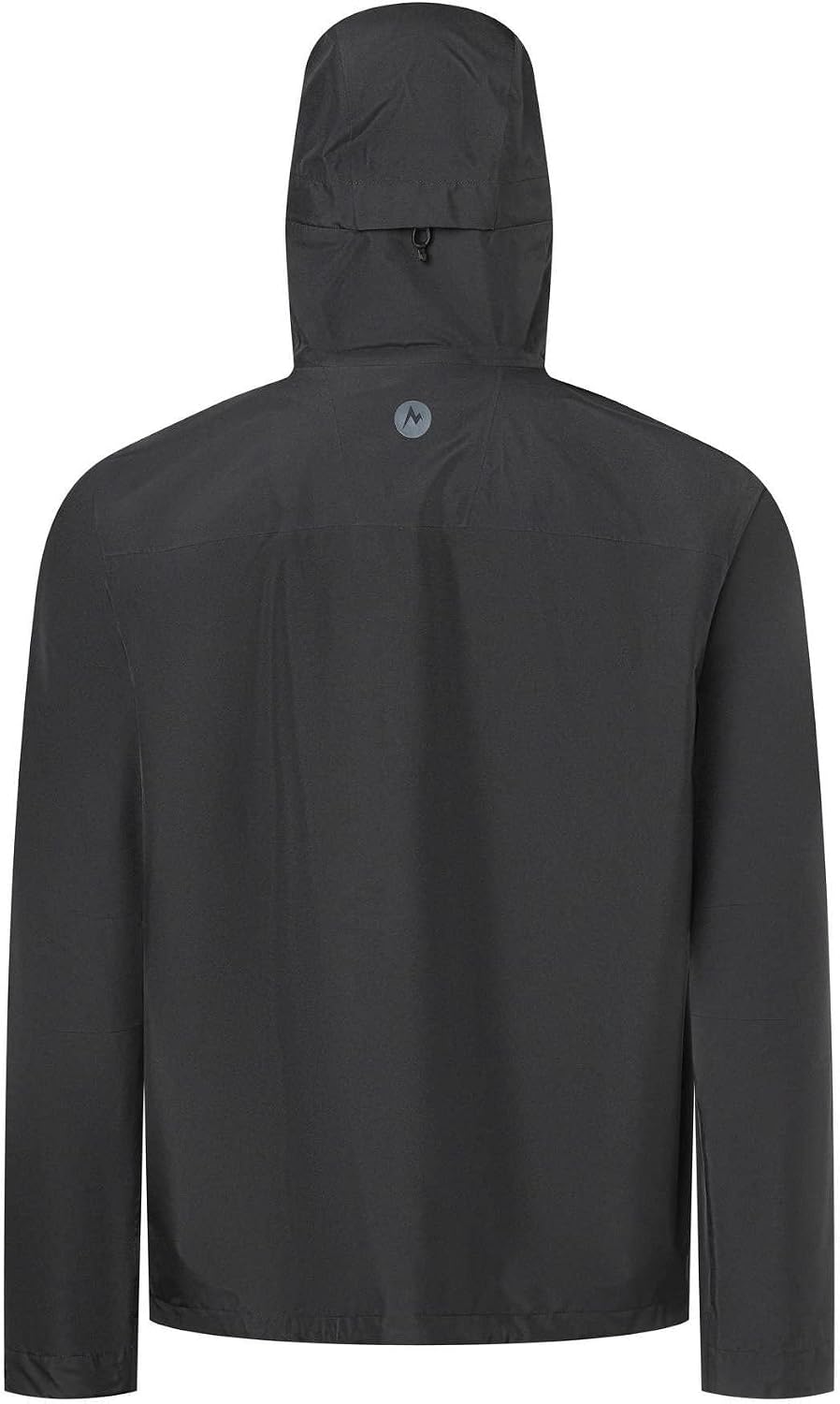 Retro della giacca Marmot Minimalist nera con cappuccio
