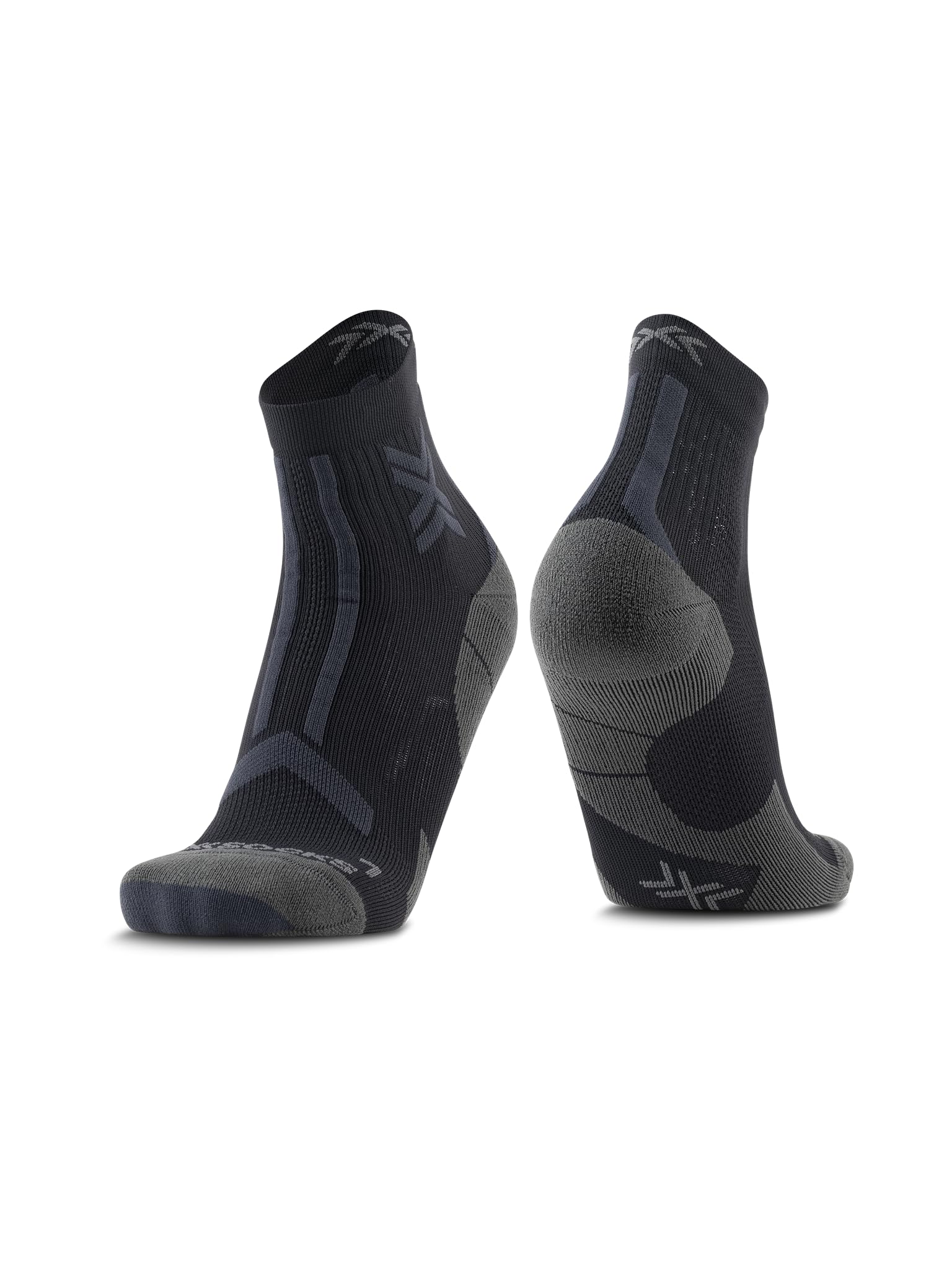 Paio di calze X-Socks Trailrun Discover nere e grigie