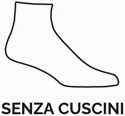 Disegno della calza Darn Tough con scritta senza cuscini