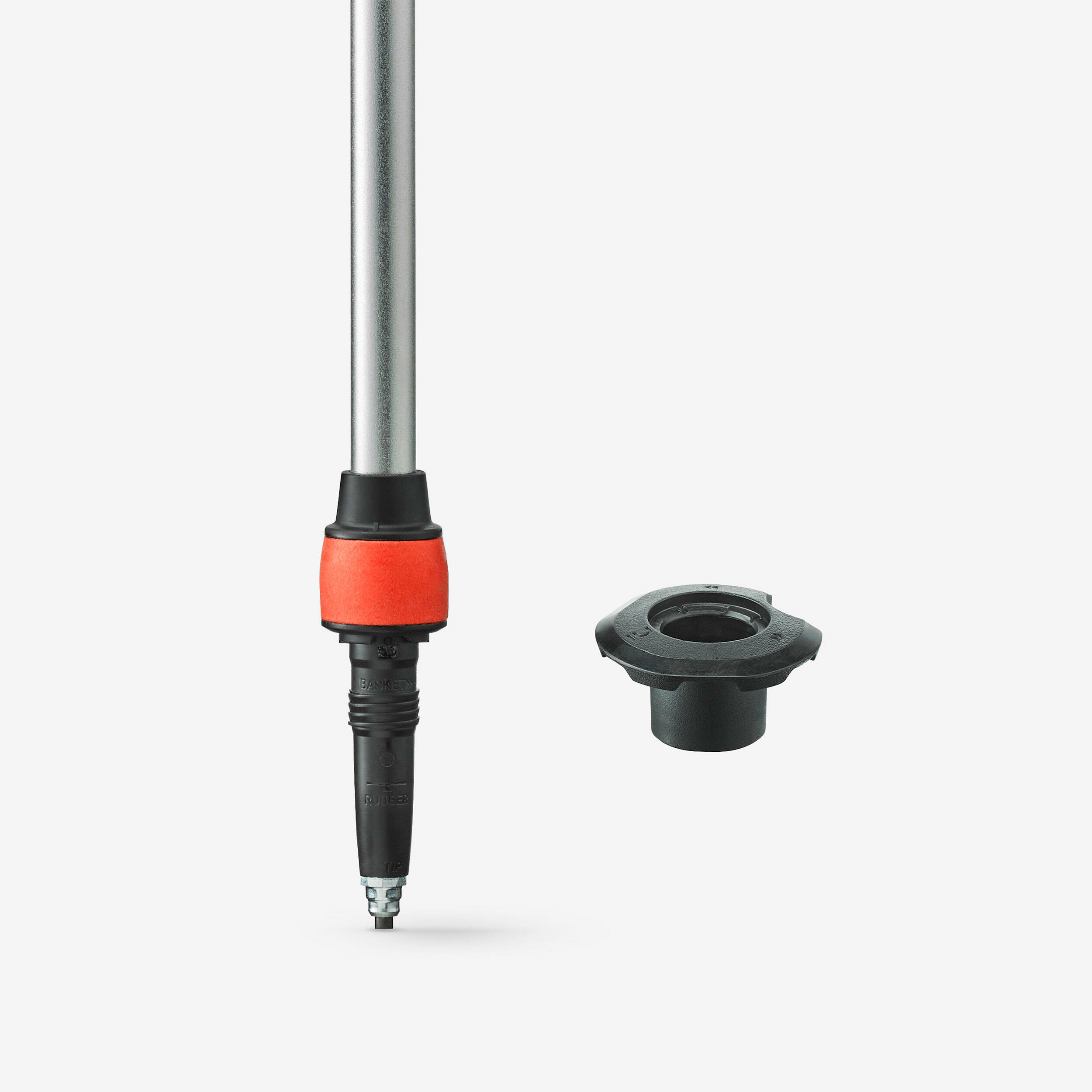 Punta antiurto in tungsteno del bastoncino Simond MT500 Antishock con la rotella staccata accanto