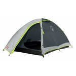 Tenda igloo Coleman Darwin 2 grigia montata