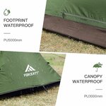 Tenda Forceatt 2 posti, altra vista